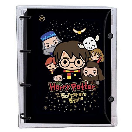 Fichário Universitário Harry Potter 192 folhas Dac