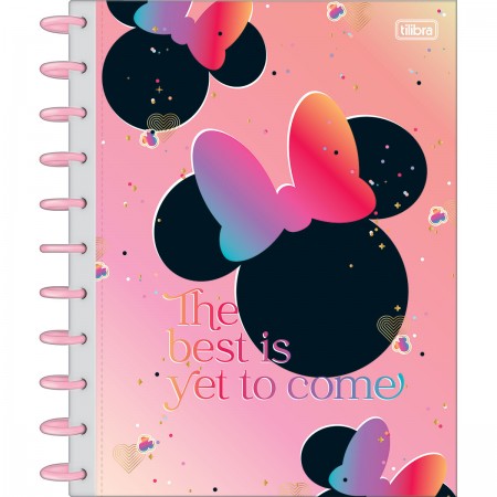 Caderno Tilidisco Universitário 10 Matérias Minnie 160F Tilibra