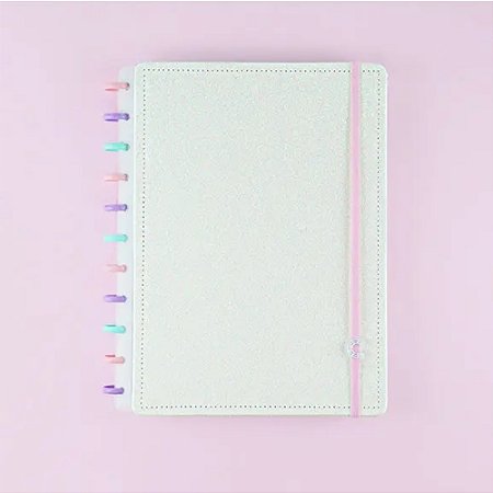 Caderno Inteligente Lets Glitter Colorfull - A5 80 Folhas