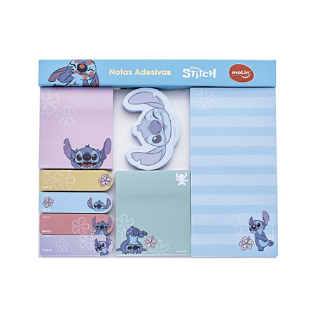 Bloco de Notas Adesivas Stitch Molin REF.31394