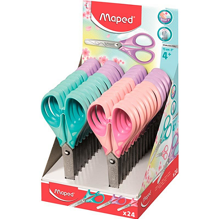 Tesoura Escolar Essentials Soft Pastel Maped REF.464413