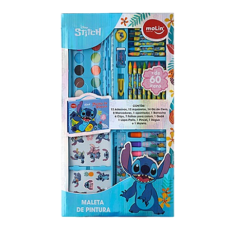 Maleta De Pintura Stitch Molin REF.31331