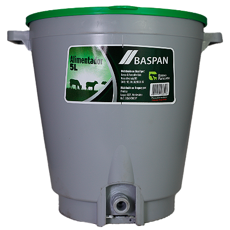 ALIMENTADOR BASPAN 5 L - 1 BICO COM TAMPA