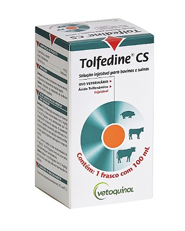 Tolfedine 100 Ml Bovinos E Suínos