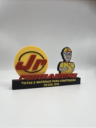 Placa personalizada para Empresas - Tamanho G