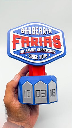 Taça personalizada para Barbearia