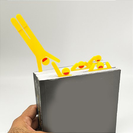 Kit com 5 Marcadores de Página para Livros