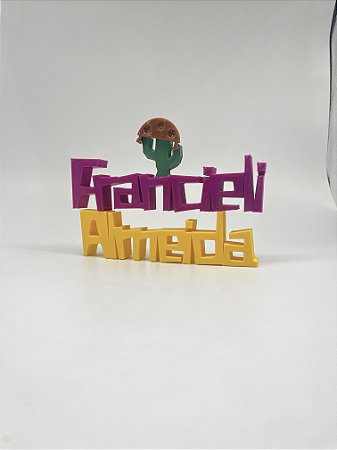 Nome composto personalizado no estilo nordestino