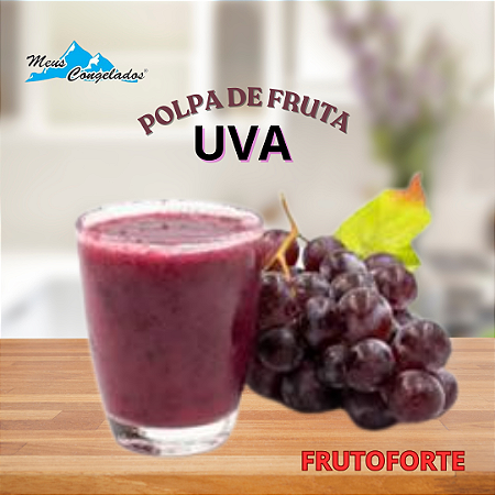Polpa de Uva ( 10 Unidades de 100g )
