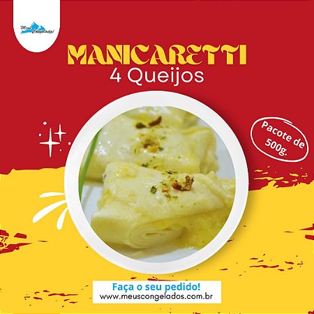 Manicaretti 4 Queijos 500g