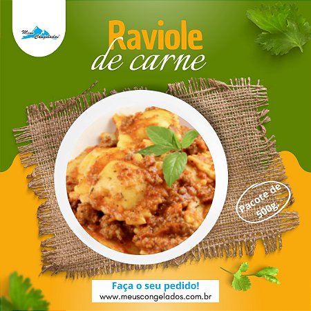 Raviole de Carne 500g