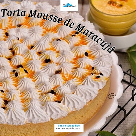 Torta Mousse de Maracujá 1,500kg