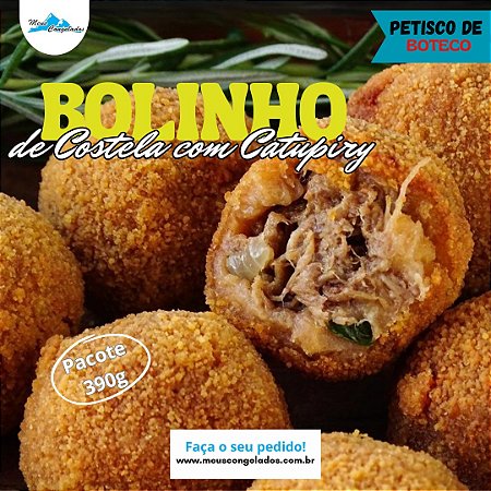 Bolinho de Costela com Catupiry 390g