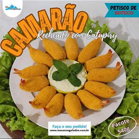 Camarão Recheado com Caturipy 540g