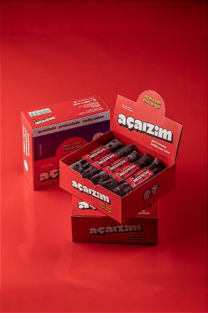Caixa Açaizim Morango 12 Unds