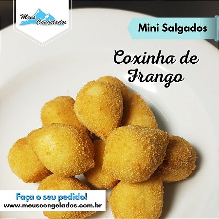 Mini Coxinha de Frango (1 kg)