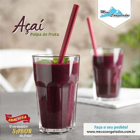 Polpa de Açaí (10 unidades de 100 g)