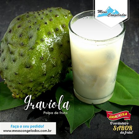 Polpa de Graviola (10 unidades de 100 g)