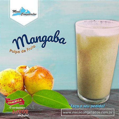 Polpa de Mangaba (10 unidades de 100 g)
