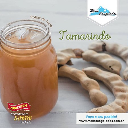 Polpa de Tamarindo (10 unidades de 100 g)