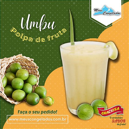 Polpa de Umbu (10 unidades de 100 g)