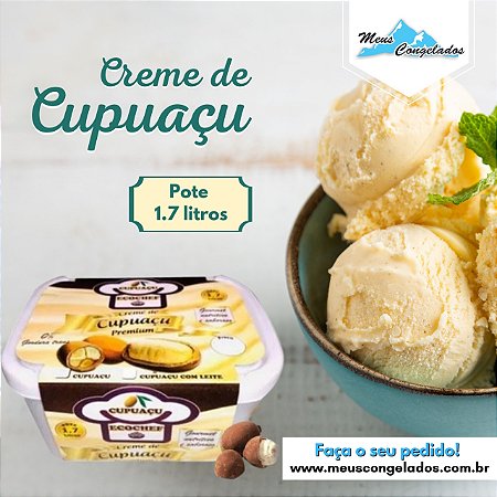 Creme de Cupuaçu (1,7 litros)