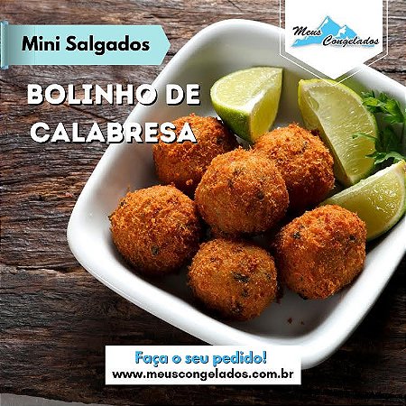 Mini Bolinho de Calabresa (1 kg)