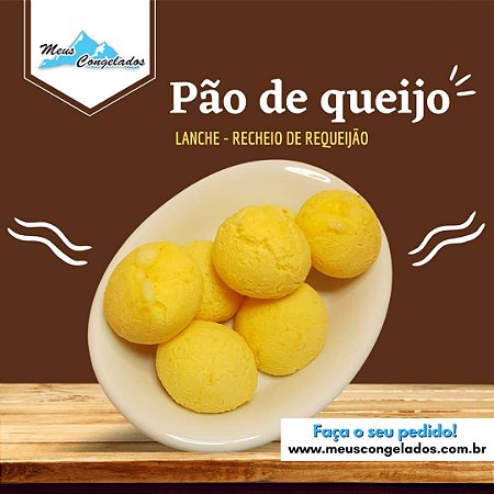 Pão de Queijo Lanche Recheado com Requeijão (2 kg)