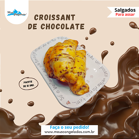 Croissant de Chocolate (12 unidades)