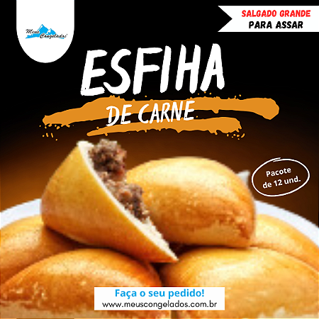 Esfiha de Carne (12 unidades)