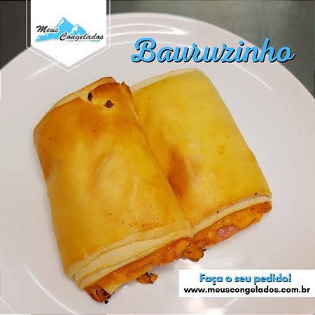 Bauruzinho de Presunto e Queijo com Tomate (12 unidades)