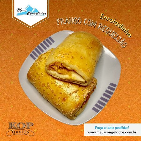 Enroladinho de Frango com Requeijão (12 unidades)