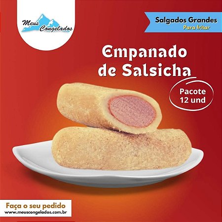 Empanado de Salsicha Cru (12 unidades)