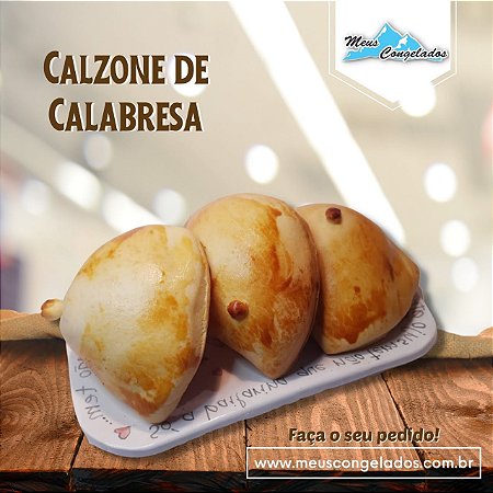 Calzone de Calabresa (12 Unidades)