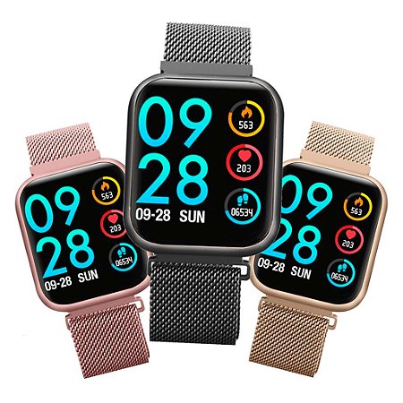 Relogio Smart Watch P80 Llc Eletro