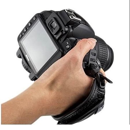 Alça de mão JJC - HS-A (strap hand grip) para Canon e Nikon