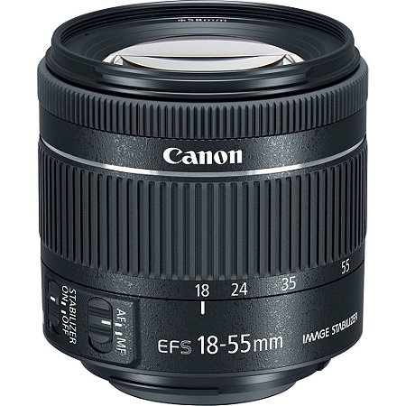 Lente Canon EF-S 18-55mm f/3.5-5.6 IS  STM