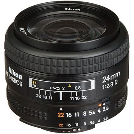 Lente Nikon AF 24mm f/2.8D