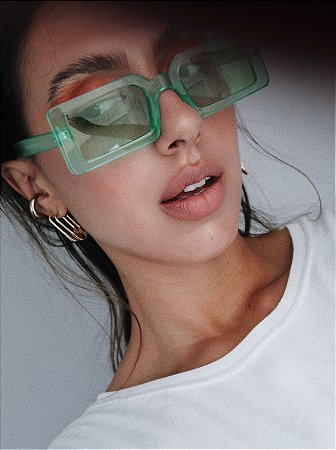 Óculos verde