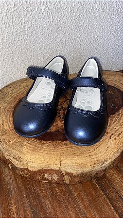 SAPATO BONECA AZUL MARINHO - Roupas e Acessórios Infantis