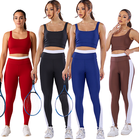 Conjunto Bicolor Fitness