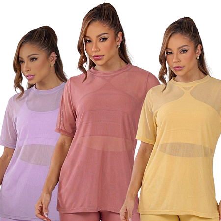 Blusa de tule