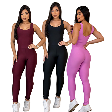 Macacão longo premium