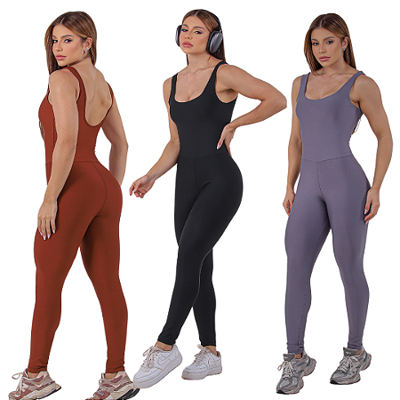 Macacão longo premium