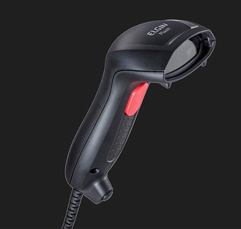 Leitor Elgin Flash 2 com Fio 1D Preto USB 46FLASH2CBU0