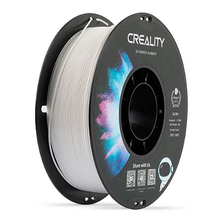 Filamento 3D Creality CR-PETG 1,75mm Branco - 3301030034