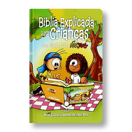 BÍBLIA EXPLICADA PARA CRIANÇAS NTLH063 CAPA DURA