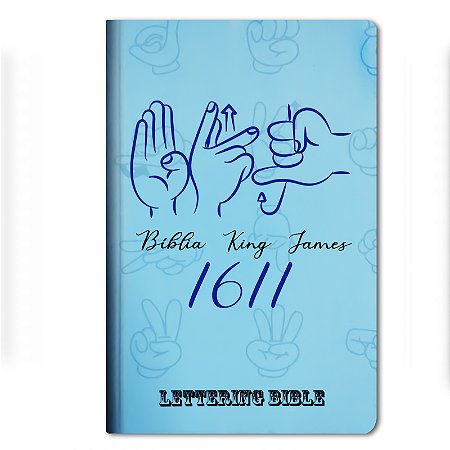 BÍBLIA KING JAMES ULTRAFINA - BKJ LETTERING BIBLE SINAIS