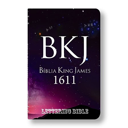 BÍBLIA KING JAMES ULTRAFINA - BKJ LETTERING BIBLE UNIVERSO