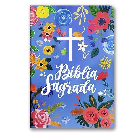 BÍBLIA NVT SEMILUXO - Letra Normal - CEU AZUL